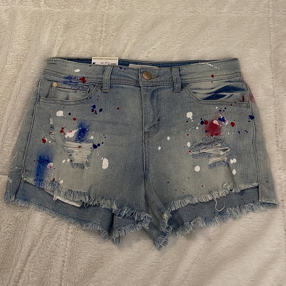 Adam Levine Jean shorts